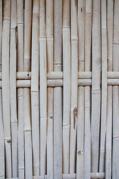 Parede de bambu tecido — Fotografia de Stock