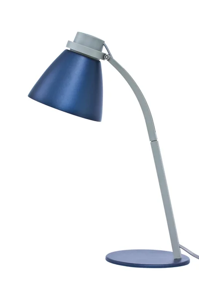 Lampa biurkowa na białym tle — Zdjęcie stockowe