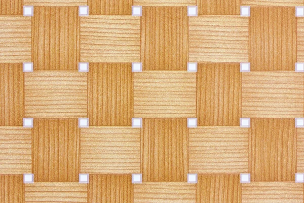 Geweven bamboe stijl muur tegel — Stockfoto