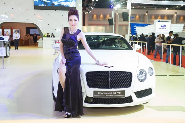 Posto di modellazione non identificato su Bentley Continental GT V8 — Foto Stock