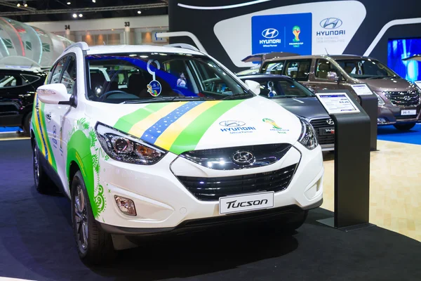 Hyundai Tucson présent au 35e Salon international de l'automobile de Bangkok — Photo