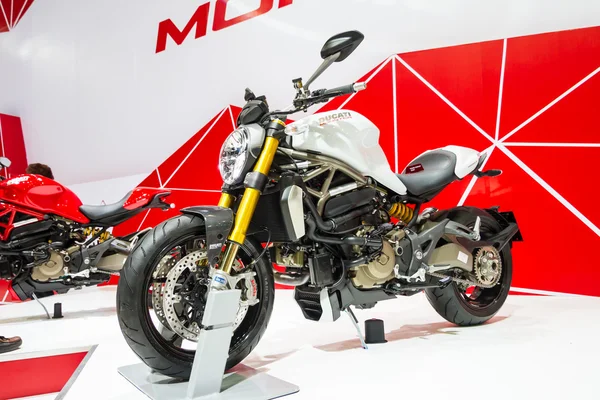 The Ducati  motorcycle on display at The 35th Bangkok International Motor Show 2014 — Stock Photo, Image