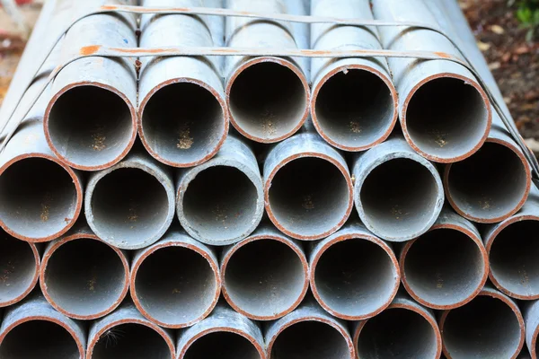 Galvanized Steel Pipe — Stock Photo, Image