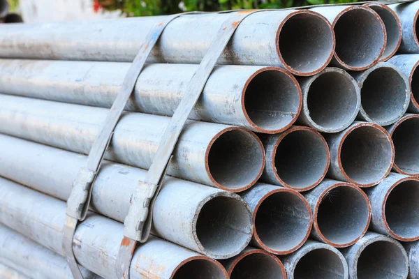 Galvanized Steel Pipe — Stock Photo, Image