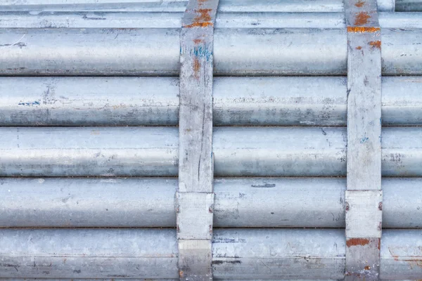 Paquete de tubería de acero galvanizado — Foto de Stock