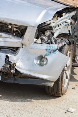 kamyon kaza sonucu hasar