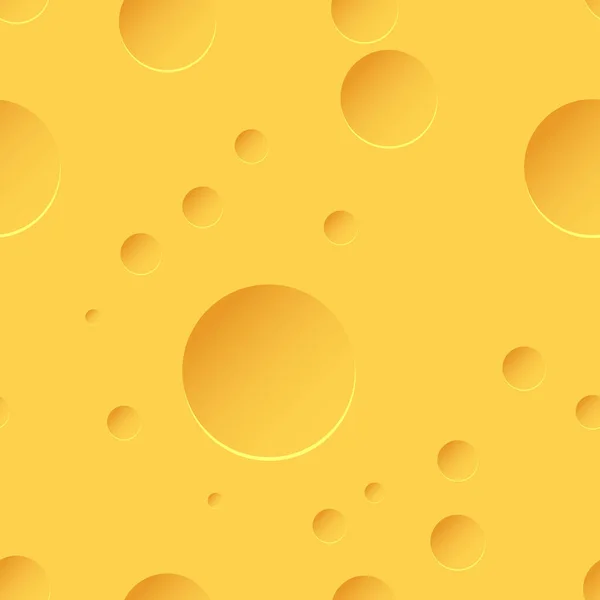 Cheese Background Can Use Seamless Pattern Vector Illustration — Stock Vector