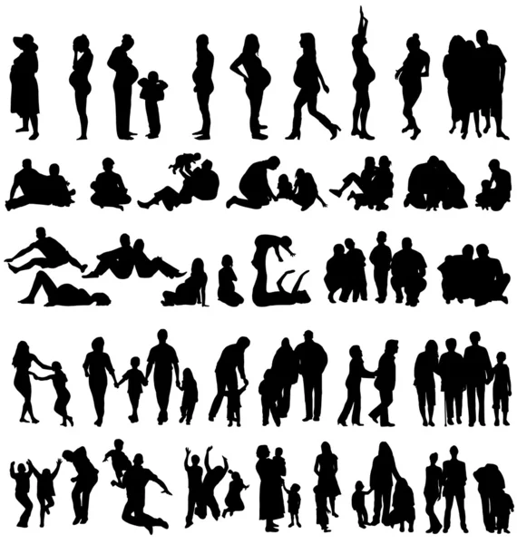 Aile silhouettes