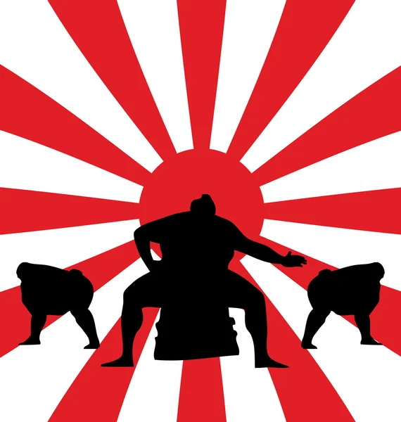 Sumo illüstrasyon