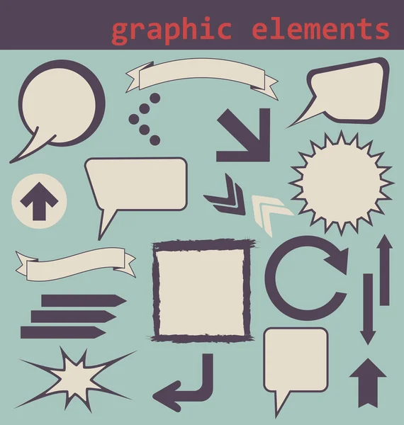 grafik öğeleri kümesi