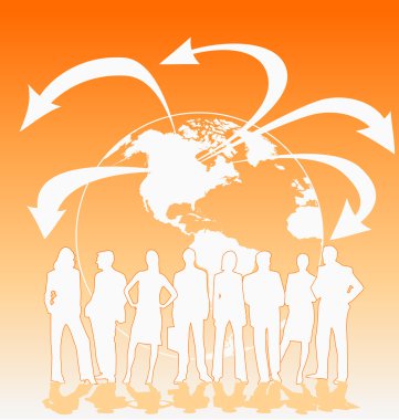 küresel iş geçmişi