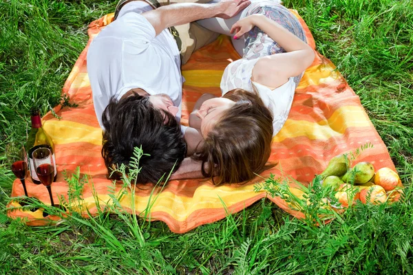 Boy and girl are sleeping Royalty Free Stock Images