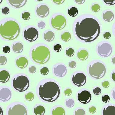 Tam Kusursuz Çember Doku Yazdırma Kalıbı. Elbise Kumaşı. Renkli Arkaplan Vektörü. Tekstil ve Ev Dekorasyonu için Tasarım. 