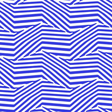 Tamamen kusursuz dekoratif çizgiler desen vektörü. Tekstil kumaş baskısı ve duvar kağıdı için çok amaçlı tasarım. Moda ve ev tasarımı için tasarım.