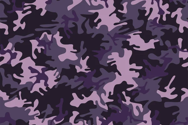 Full Seamless Abstract Military Camouflage Skin Pattern Vector Decor Textile — Stock Vector