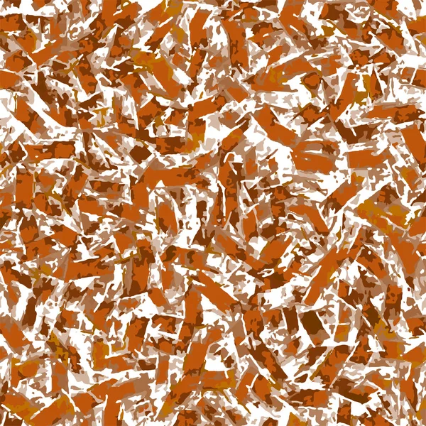 Full Seamless Abstract Pattern Texture Vector Decor Textile Orange White — 图库矢量图片