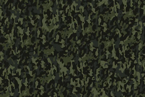 Vecteur Motif Peau Camouflage Militaire Abstrait Sans Couture Complet Pour — Image vectorielle