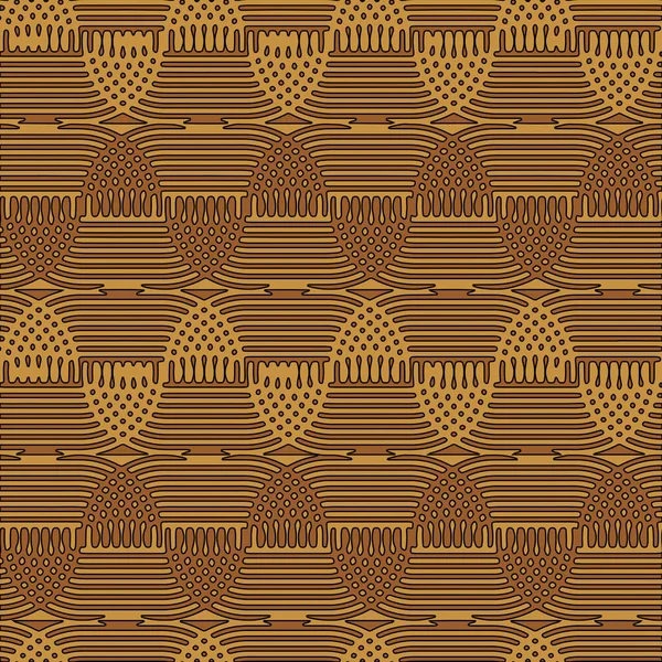 Pełny Bezszwowy Abstrakcyjny Wektor Monochromatycznego Wzorca Dekoracji Projekt Tekstury Druku — Wektor stockowy