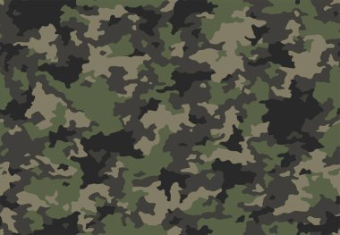 Dekor ve tekstil için kusursuz askeri kamuflaj deri modeli vektörü. Tekstil kumaş baskı ve duvar kağıdı avlamak için ordu maskeleme tasarımı. Moda ve ev tasarımı için tasarım.