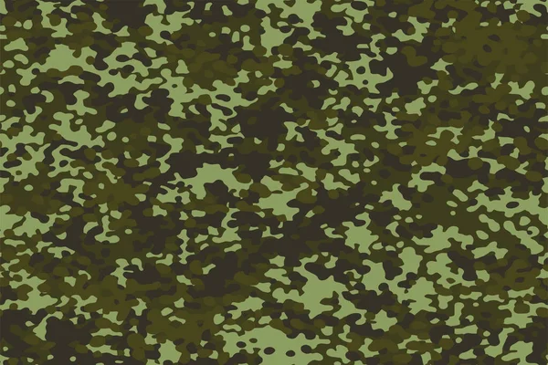Camuflagem Militar Sem Costura Completa Vetor Padrão Pele Textura Escura —  Vetores de Stock