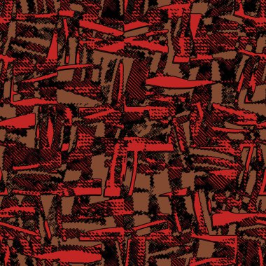 Kusursuz grunge dekoratif desen vektörü. Kızlar için tek renkli tasarım, erkekler için tekstil kumaş baskı ve duvar kağıdı. Moda ve ev tasarımı için tasarım.