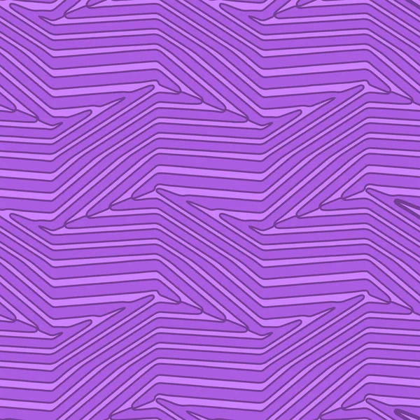 Vollständige Nahtlose Geometrische Streifen Dekorative Textur Muster Vektor Monochromes Design — Stockvektor