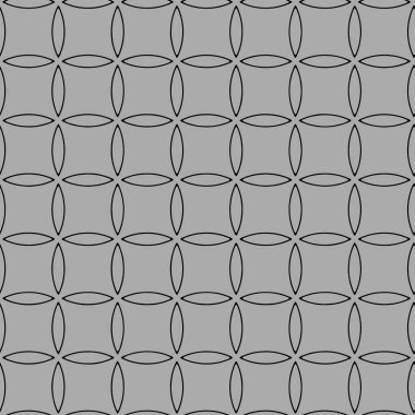 Dekor ve tekstil için kusursuz modern geometrik desen. Tekstil kumaş baskı ve duvar kağıdı için gri şekil. Moda ve ev tasarımı için soyut çok amaçlı model tasarımı