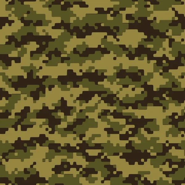 Vecteur Motif Pointillé Peau Camouflage Militaire Sans Couture Complète Pour — Image vectorielle