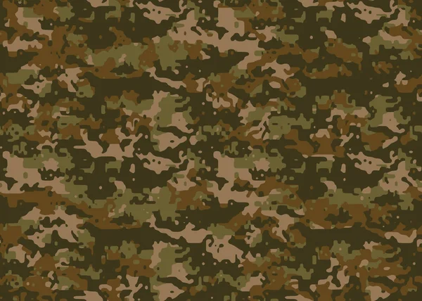 Vetor Padrão Pele Textura Camuflagem Sem Costura Completa Para Têxteis — Vetor de Stock