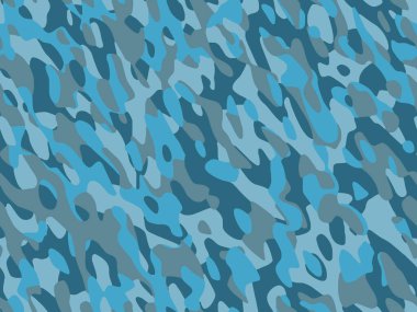 Dekor ve tekstil için kusursuz askeri kamuflaj deri modeli vektörü. Tekstil kumaş baskı ve duvar kağıdı avlamak için ordu maskeleme tasarımı. Moda ve ev tasarımı için tasarım.