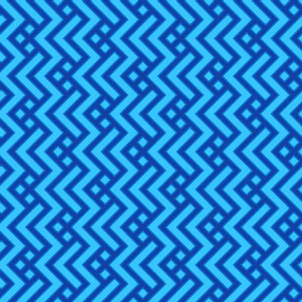 Full Seamless Vertical Zigzag Texture Fabric Print Pattern Blue Monochrome — Wektor stockowy