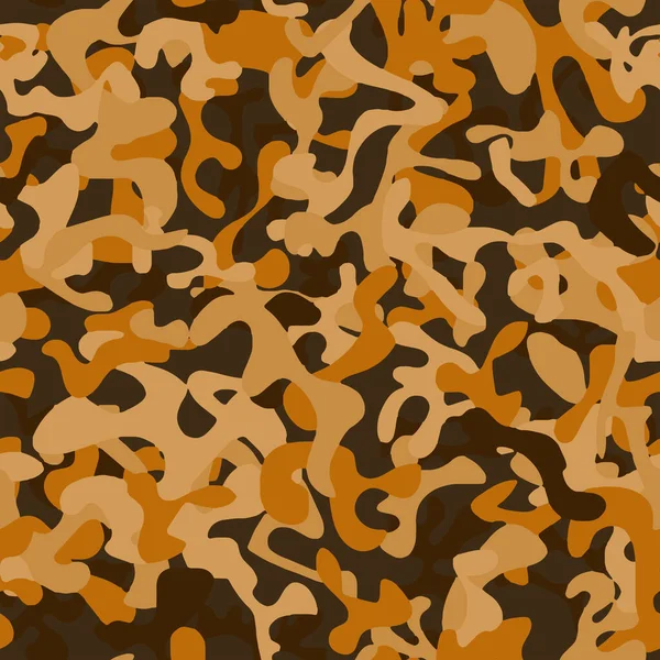 Vettore Modello Pelle Mimetica Militare Senza Cuciture Arredamento Tessile Esercito — Vettoriale Stock