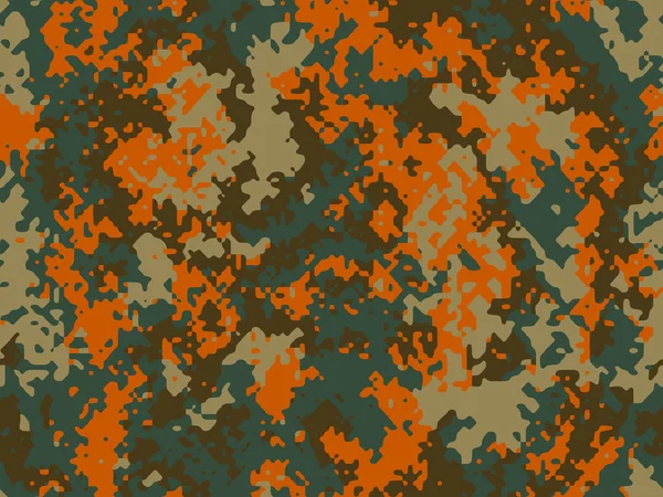 Vecteur Motif Peau Camouflage Militaire Sans Couture Complet Pour Décor — Image vectorielle