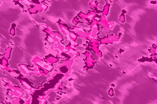 Full Seamless Pink Watercolor Brush Vector Illustration Soft Artistic Creative — Vetor de Stock