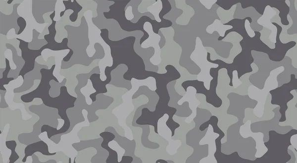 Vector Patrón Piel Camuflaje Militar Abstracto Sin Costuras Completo Para — Archivo Imágenes Vectoriales