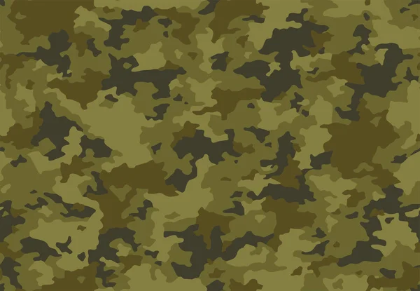 Full Seamless Military Camouflage Skin Pattern Vector Decor Textile Army — Stock Vector