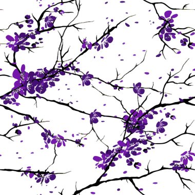 Kızlar ve Kadınlar için Kusursuz Çiçeksiz Dekor Vektörü elbise arka plan kumaşı baskısı. çok renkli yaprak resimleme tasarımı moda tekstili.