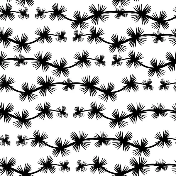 Full Seamless Abstract Floral Pattern Vector Εικονογράφηση Για Fashion Fabric — Διανυσματικό Αρχείο