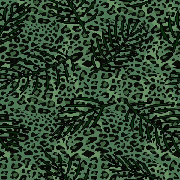 Padrão Pele Animal Sem Costura Completa Leopardo Chita Design Para —  Vetores de Stock