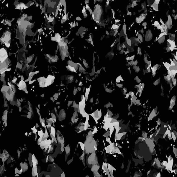 Pełny Bezszwowy Wzór Tekstury Abstrakcyjnej Monochromatyczny Wektor Czarno Biała Sukienka — Wektor stockowy