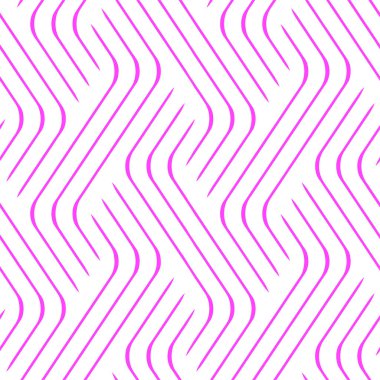 Tam Kusursuz Dikey Zigzag Doku Deseni. Monokrom Vektör. Elbise Kumaşı Parmak izi. Tekstil ve Ev Dekorasyonu için Tasarım. 