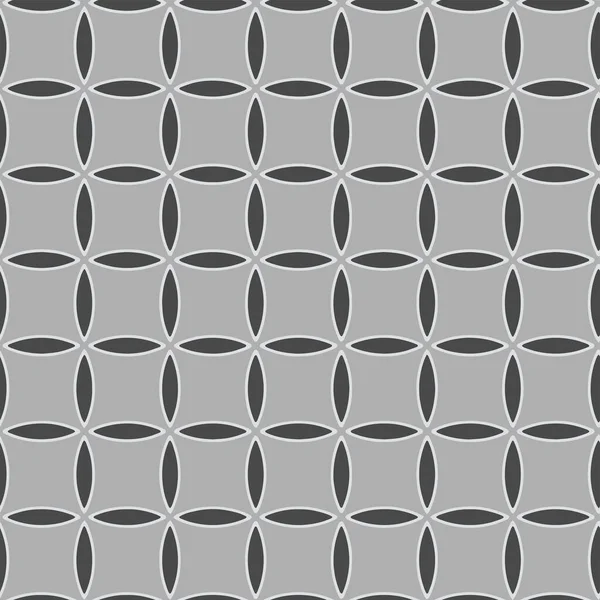 Full Seamless Modern Geometric Texture Pattern Decor Textile Anthracite Gray — Stockvektor