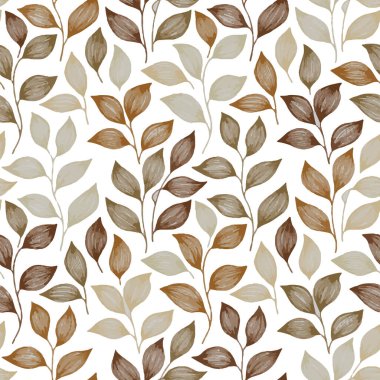 Moda tekstil baskı arkaplanı için Vektör illüstrasyonunda Tam Kusursuz Çiçek Deseni