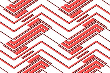 Dekorasyon için tam yatay zigzag çizgileri monokrom desen vektörü. Tekstil kumaş baskı ve duvar kağıdı için soyut doku tasarımı. Moda ve ev tasarımı için Grunge modeli.