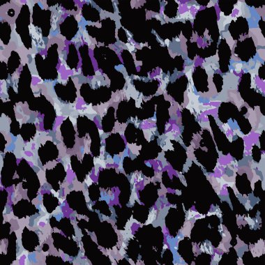 Kusursuz leopar çita hayvan derisi desenli. Tekstil kumaş baskısı için tasarım. Moda kullanımı için uygun.