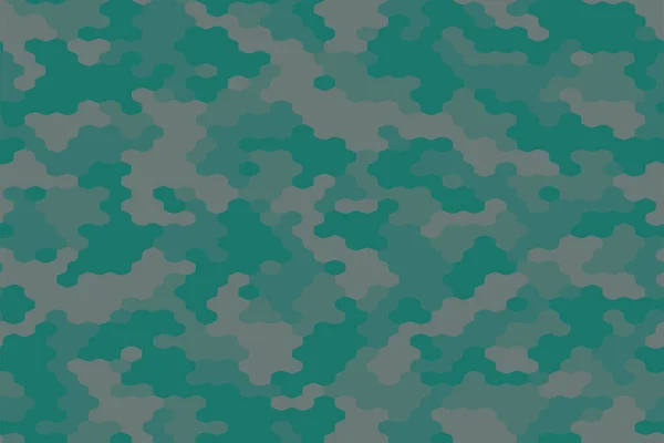 Vecteur Motif Peau Camouflage Militaire Abstrait Sans Couture Complet Pour — Image vectorielle