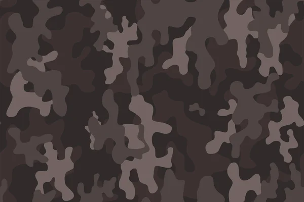 Full Seamless Burgundy Camouflage Texture Skin Pattern Vector Military Textile — Stock Vector