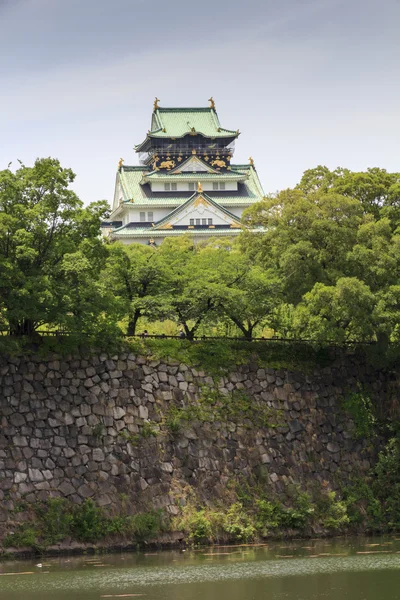 주요 유지 오사카성 오사카에서, 일본. — 스톡 사진