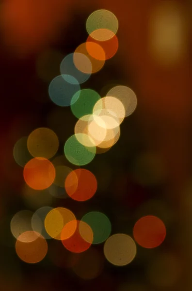 Padrões de borrões coloridos, círculos de luz, vertical — Fotografia de Stock