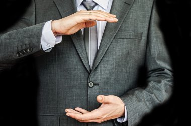 closeup işadamı takım elbiseli